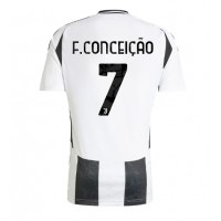 Echipament fotbal Juventus Francisco Conceicao #7 Tricou Acasa 2024-25 maneca scurta